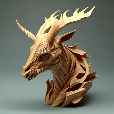 3D model Pseudoceros (STL)